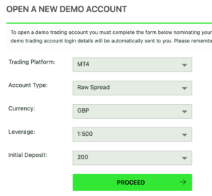 Open Demo Account