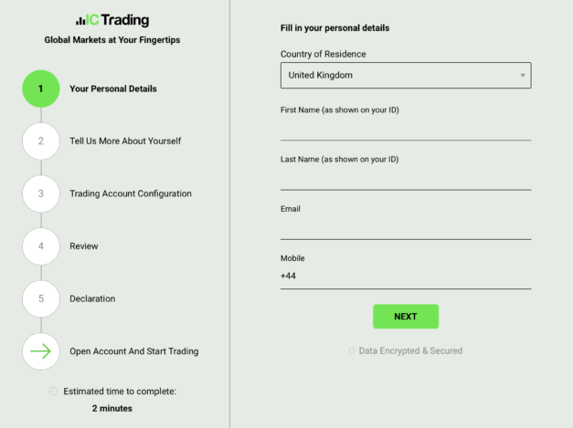 ic trading registration form