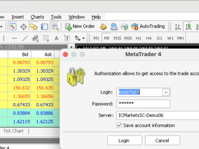 login to mt4